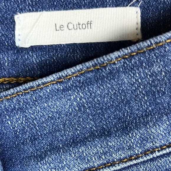 REVOLVE Shorts Womens 25 Frame Denim Le Cutoff Distressed Raw Hem Summer Beach - Picture 7 of 9